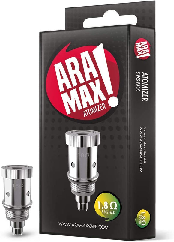 Aramax Vaping Pen Replacement Coils (5pc)