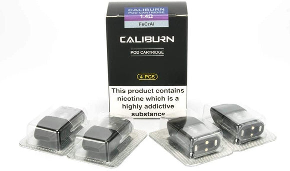 UWELL Caliburn Replacement Pod Cartridge (4pc)