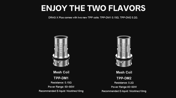 VOOPOO TPP Replacement Coils (3pc)